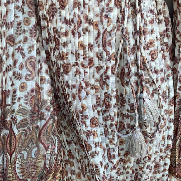 NWT ANTHROPOLOGIE LET ME BE WRAP / PLEATED DRESS FALL COLOR - Picture 9 of 17